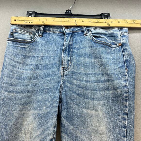 Judy Blue Women's Skinny Jeans Size 11/30 Acid Wash Modern School Normcore - Picture 10 of 14